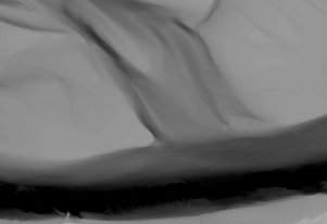 Bild: Foto zeigt digitales Geländemodell Bild: Foto zeigt digitales Geländemodell