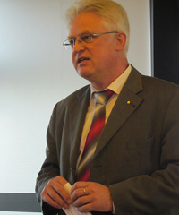Leiter des Wasser- und Schifffahrtsamtes Cuxhaven Bernhard Meyer